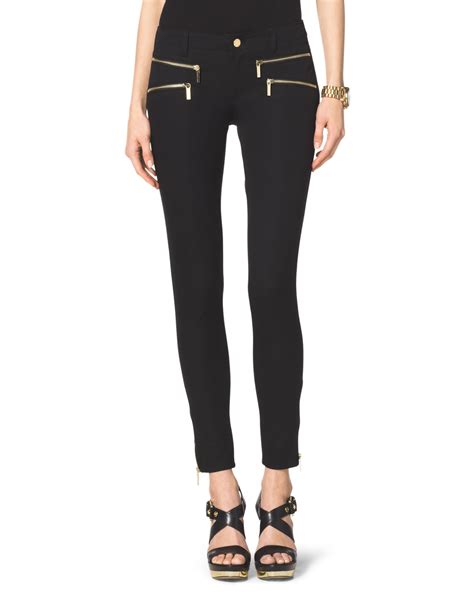 michael kors black skinny jeans|michael kors women's skinny jeans.